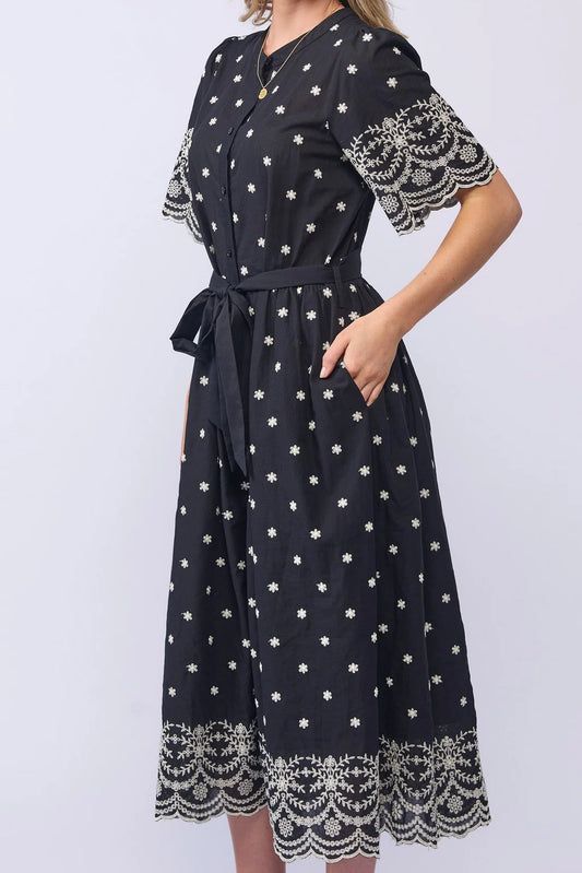 Drama The Label Charlie Dress - Black