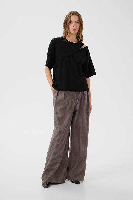 Karen By Simonsen Renee Hole Tee - Meteorite