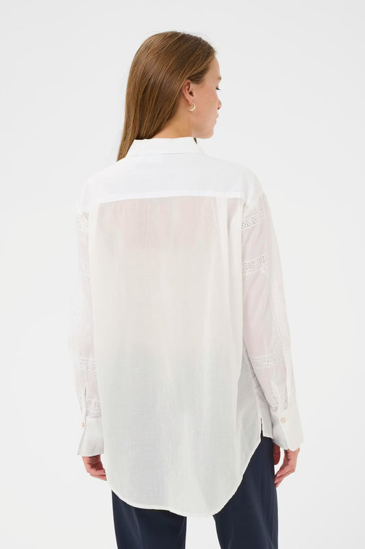 St Tropez Olicia Shirt - White