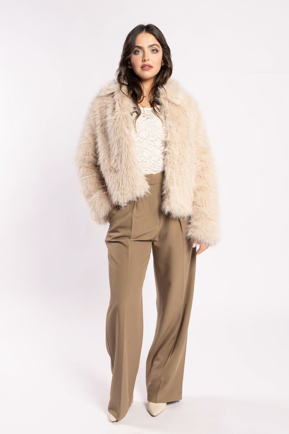 Drama The Label Miaou Jacket - Biscuit