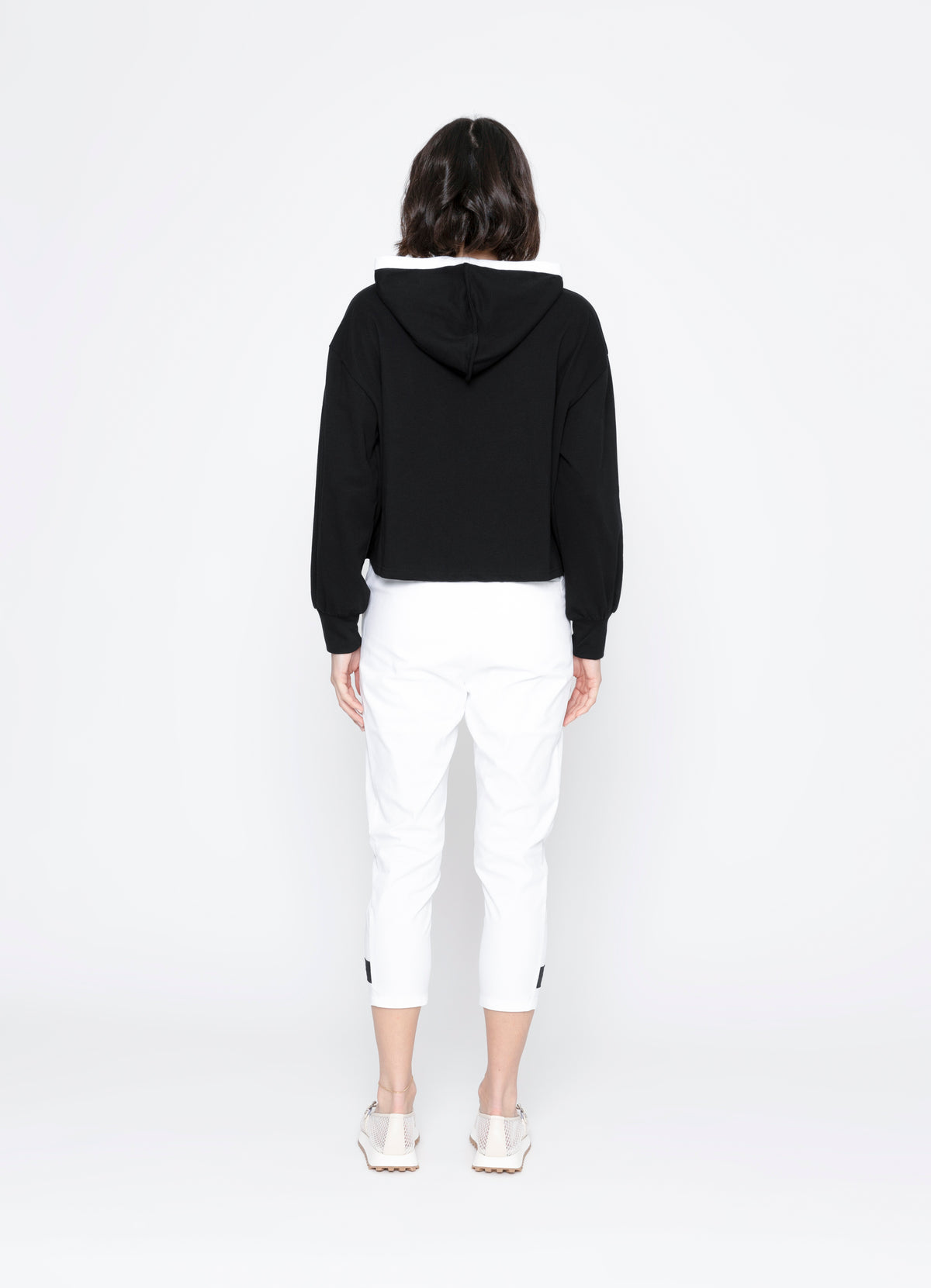 Blacklist Sierra Hoodie - Black w White Trim