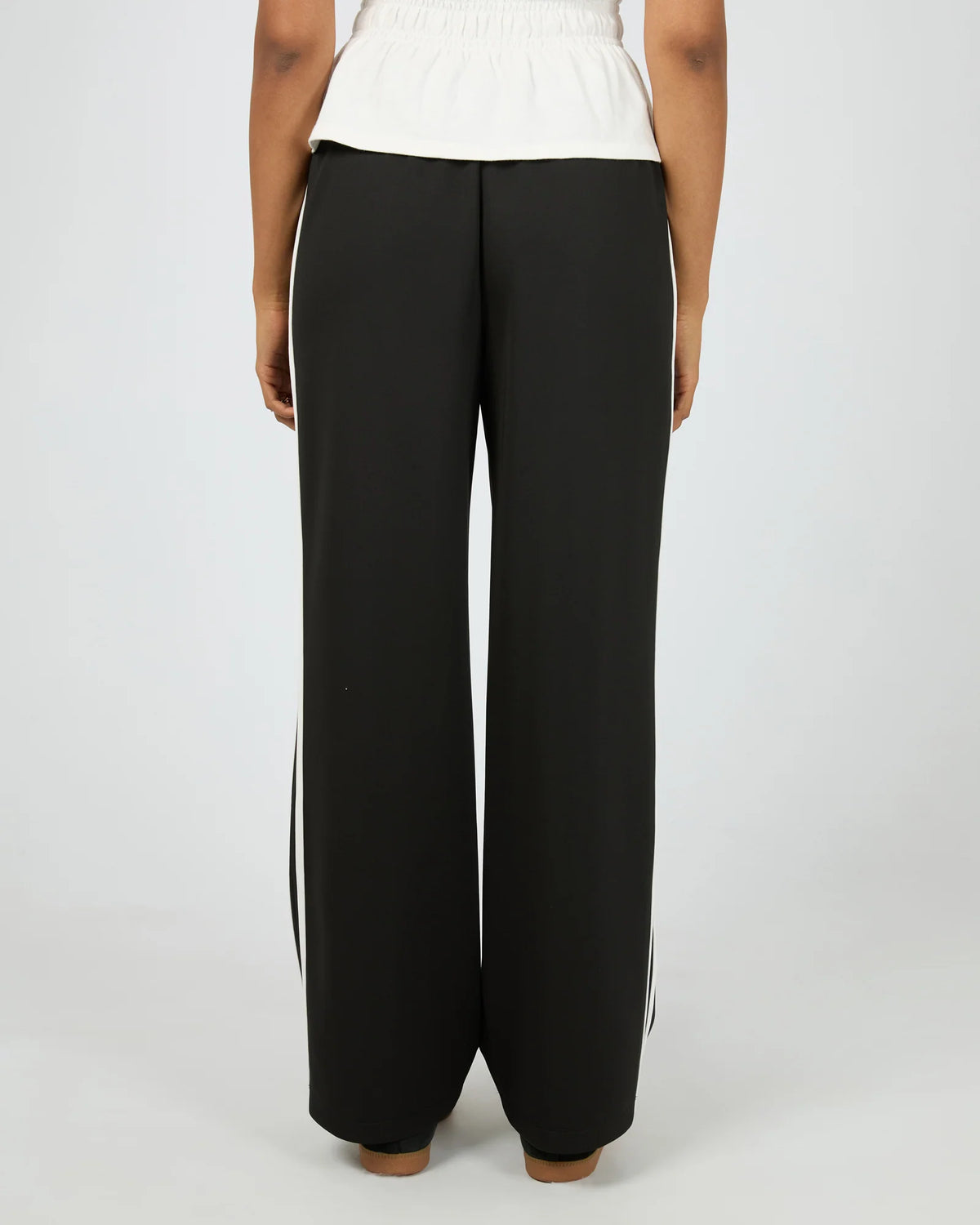 All About Eve On The Daily Trackpant - Black