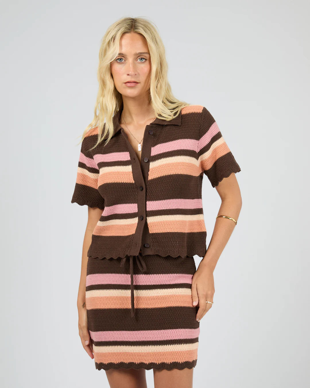All About Eve Copacobana Knit Top - Striped