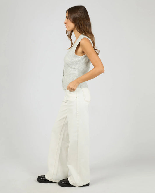 All About Eve Nelly Knit Vest - Snow