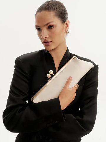 Billini Abigail Clutch - Bone