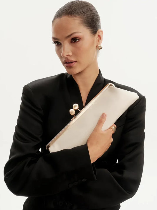 Billini Abigail Clutch - Bone