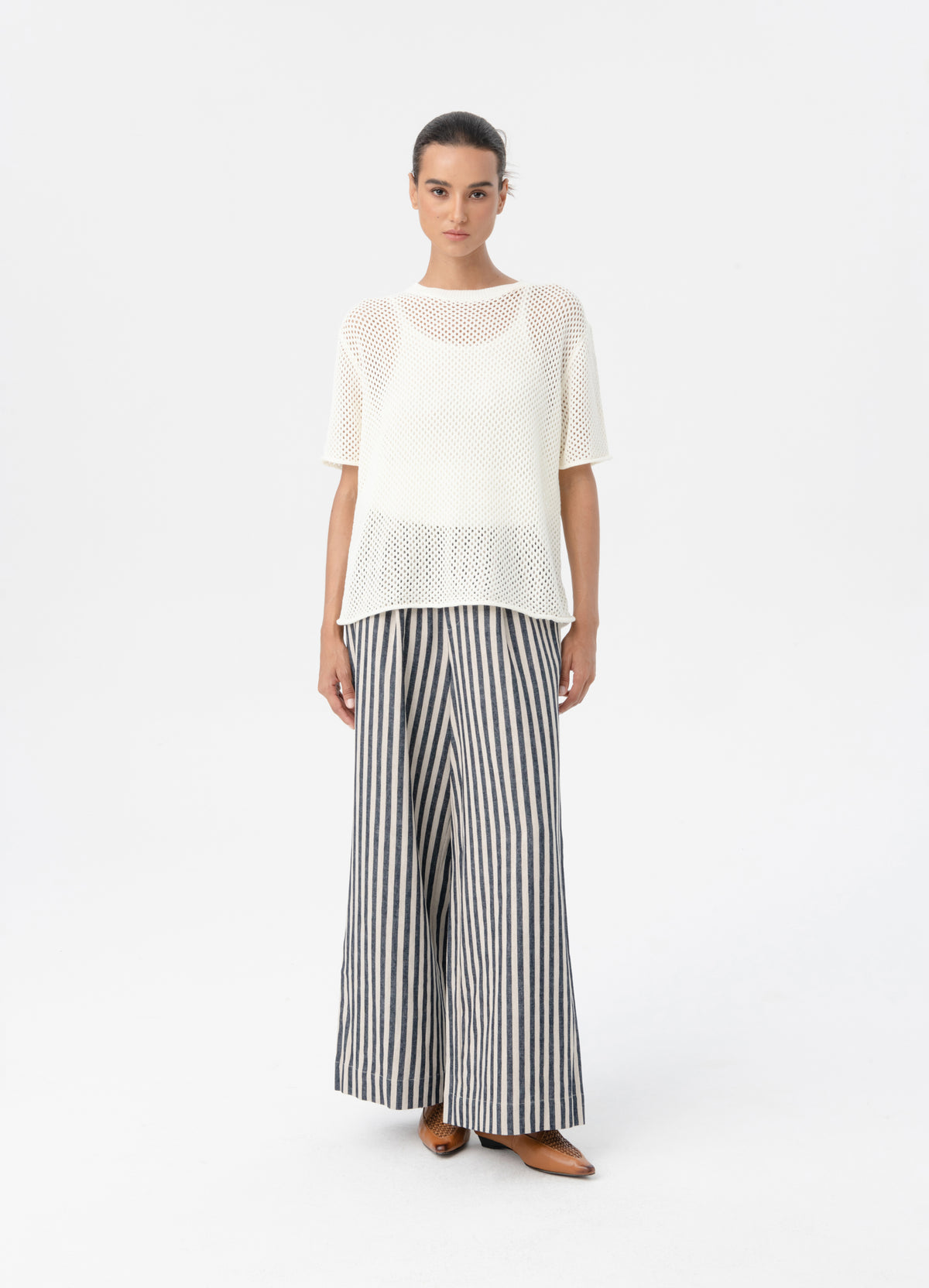 Blacklist Boyfriend Top - Cream