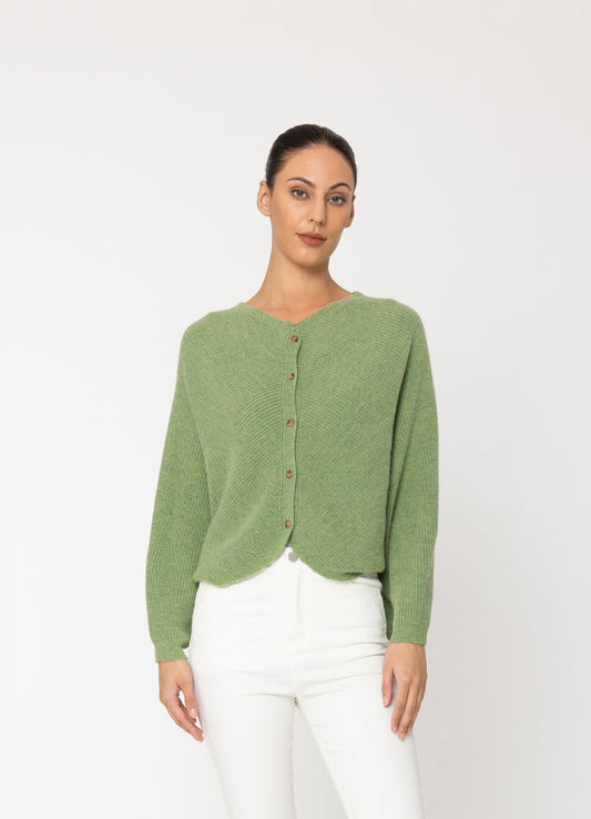 Two By Two Chase Cardigan - Pickle