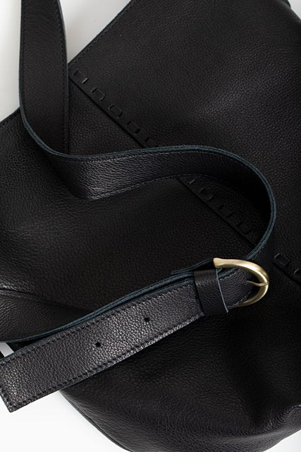 Antler Amici Leather Bag - Black