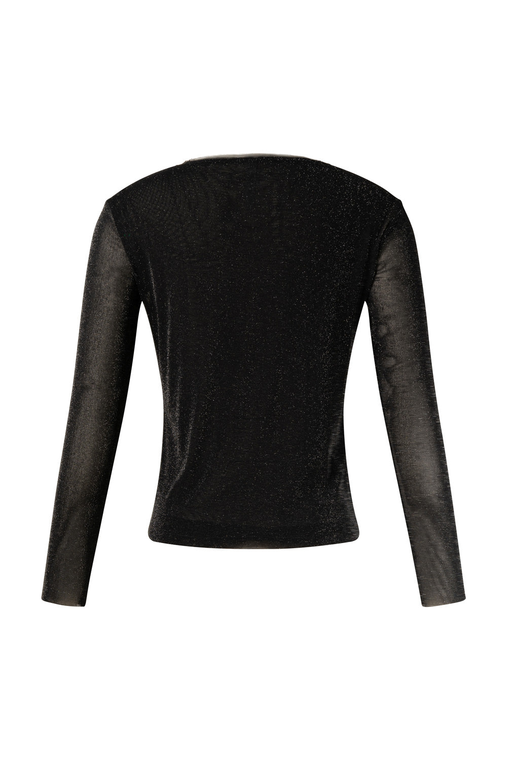 Lemon Tree Aria Top - Black Glitter