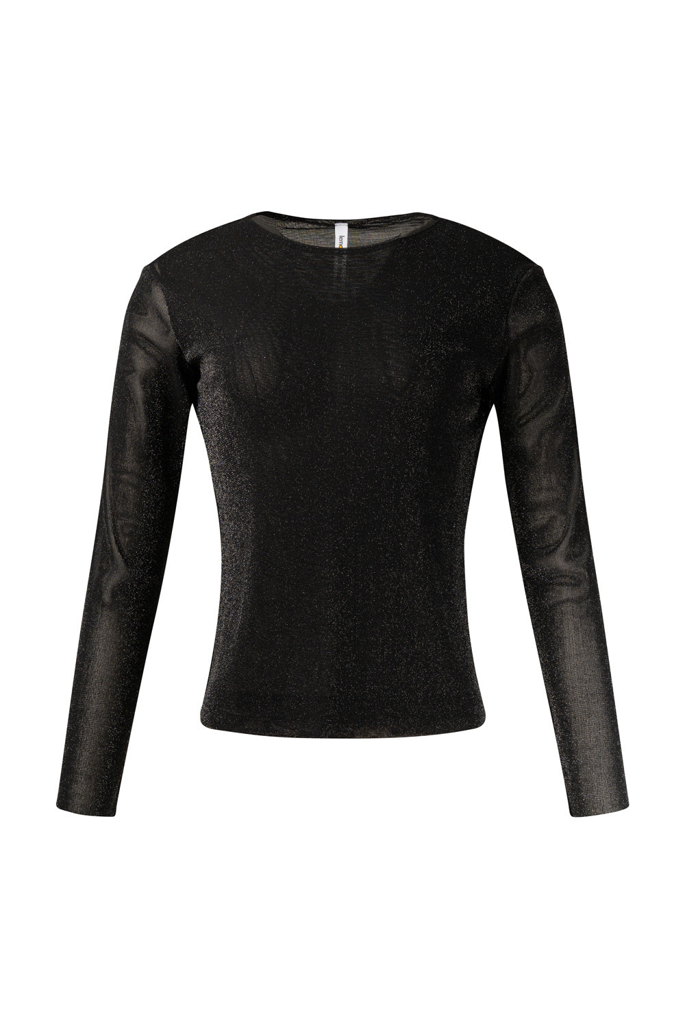 Lemon Tree Aria Top - Black Glitter