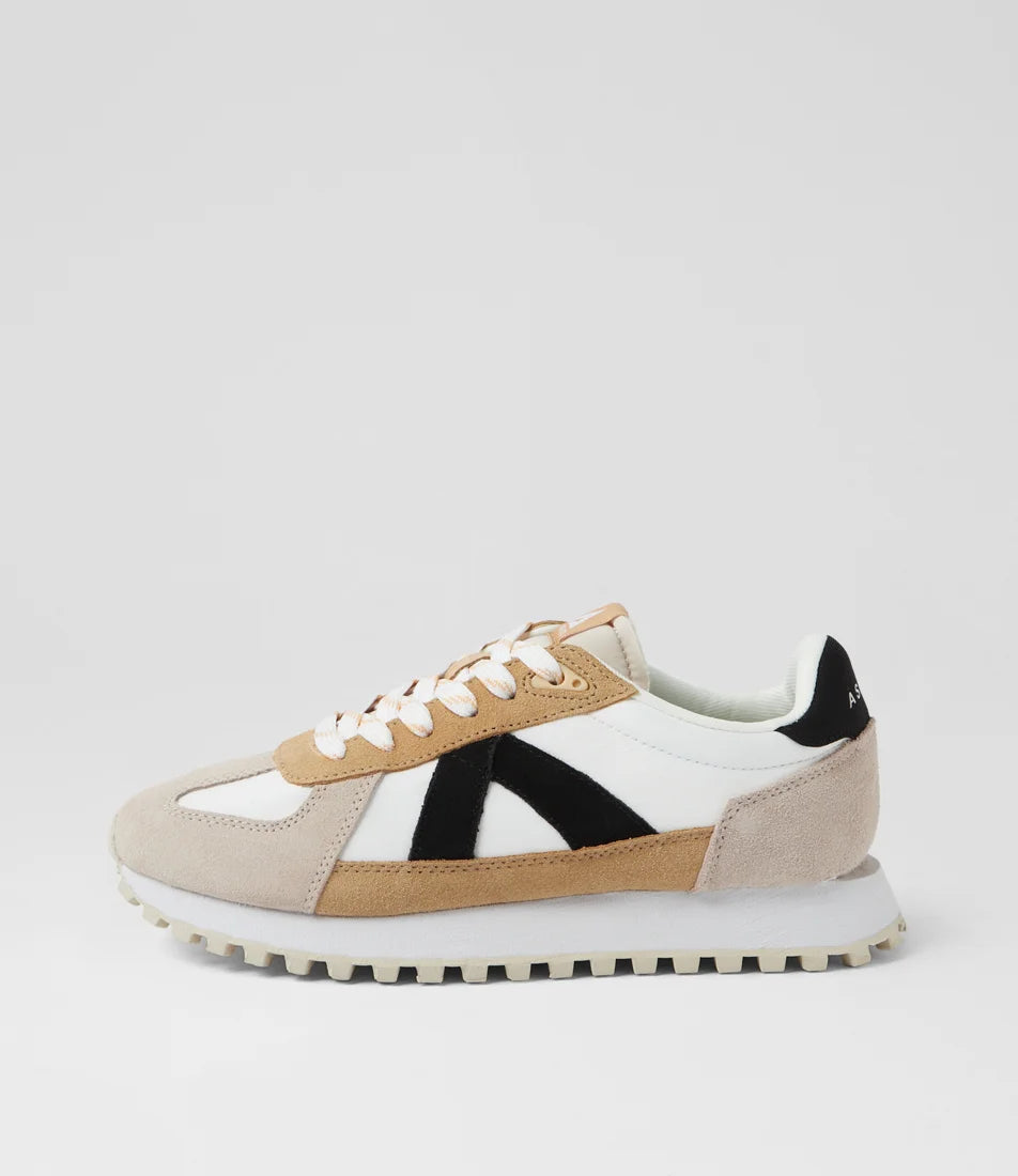 ASVLT Gate Sneaker - White/Tan/Black