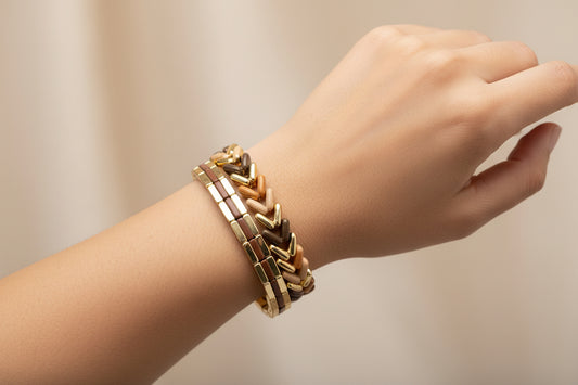 Antler Sienna Stretch Bracelet Set