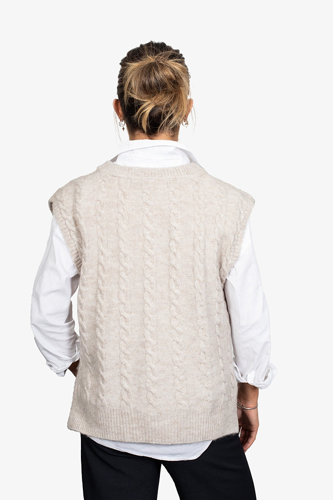 hn.mrkri：cantate mouton vest 46 Mouton Vest | cantate(カンタータ) / トップス ベスト (メンズ