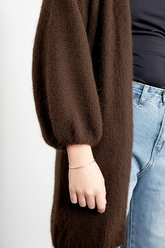 Antler Livvi Cardi - Chocolate