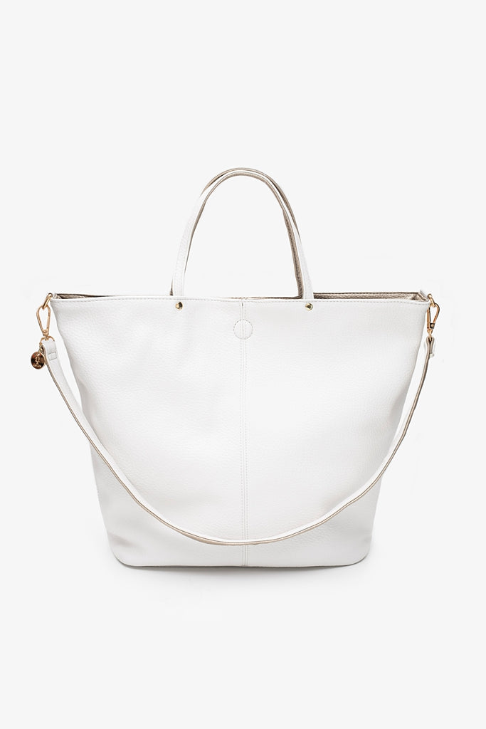 Antler Hartley Reversible Tote Bag - Bone/Gold