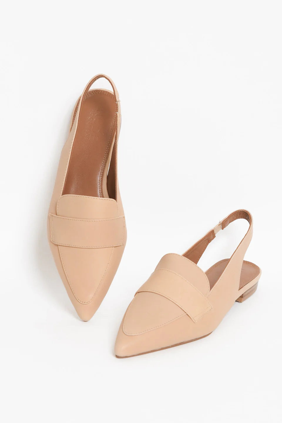 Nude Footwear Asher Slingback - Nude