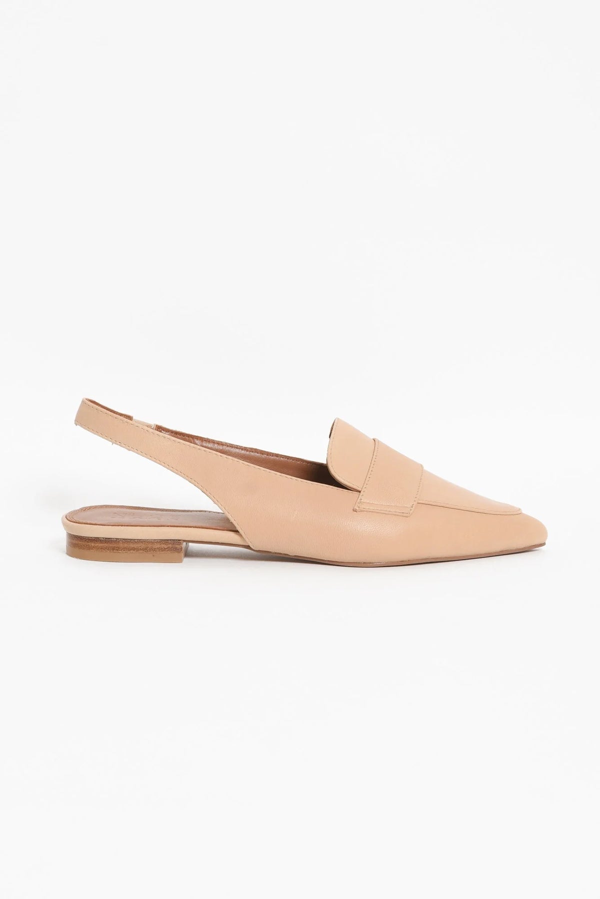 Nude Footwear Asher Slingback - Nude