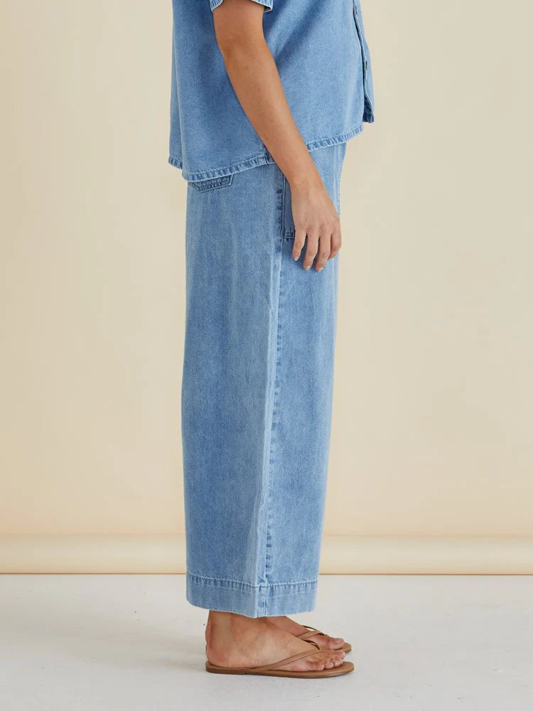 Betty Basics Saffra Relax Leg Jean - Blue