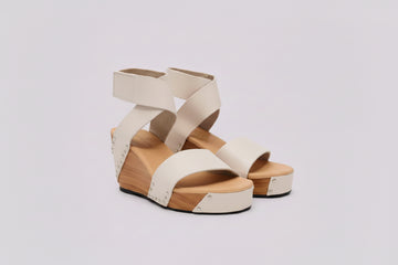 Tamara London Bren Wedge - Bone