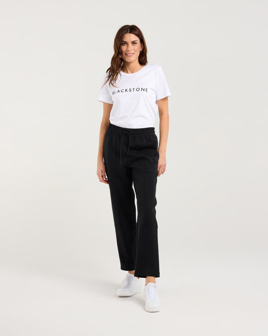 Blackstone Greenwich Panelled Pant - Black