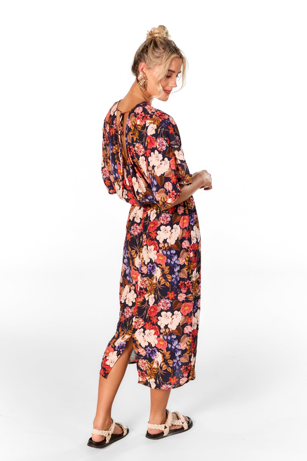 Bel Vestito Postiano Midi Dress