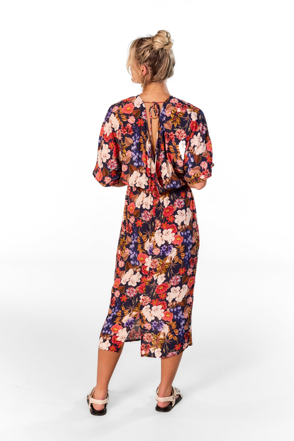 Bel Vestito Postiano Midi Dress