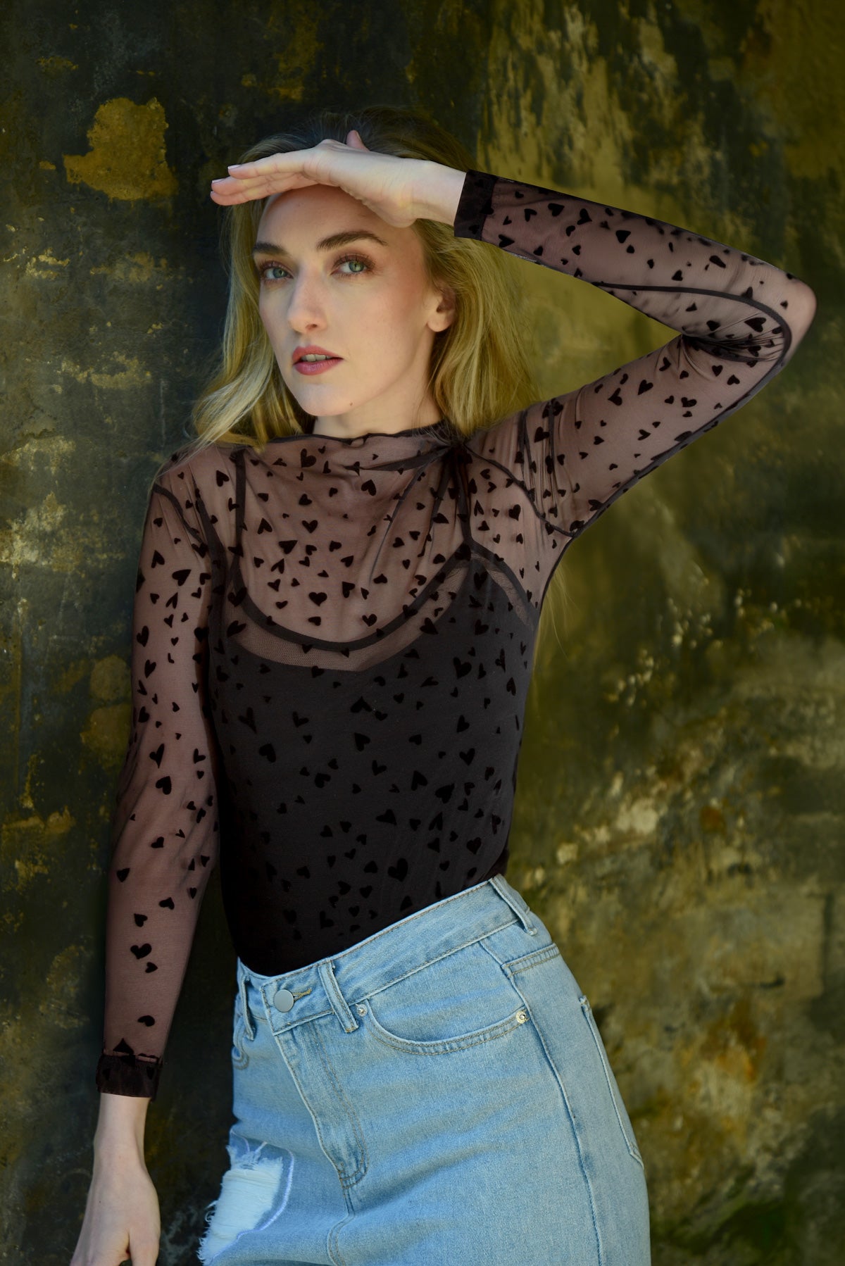 Coop Heart To Heart Top - Black Heart&#39;s Content