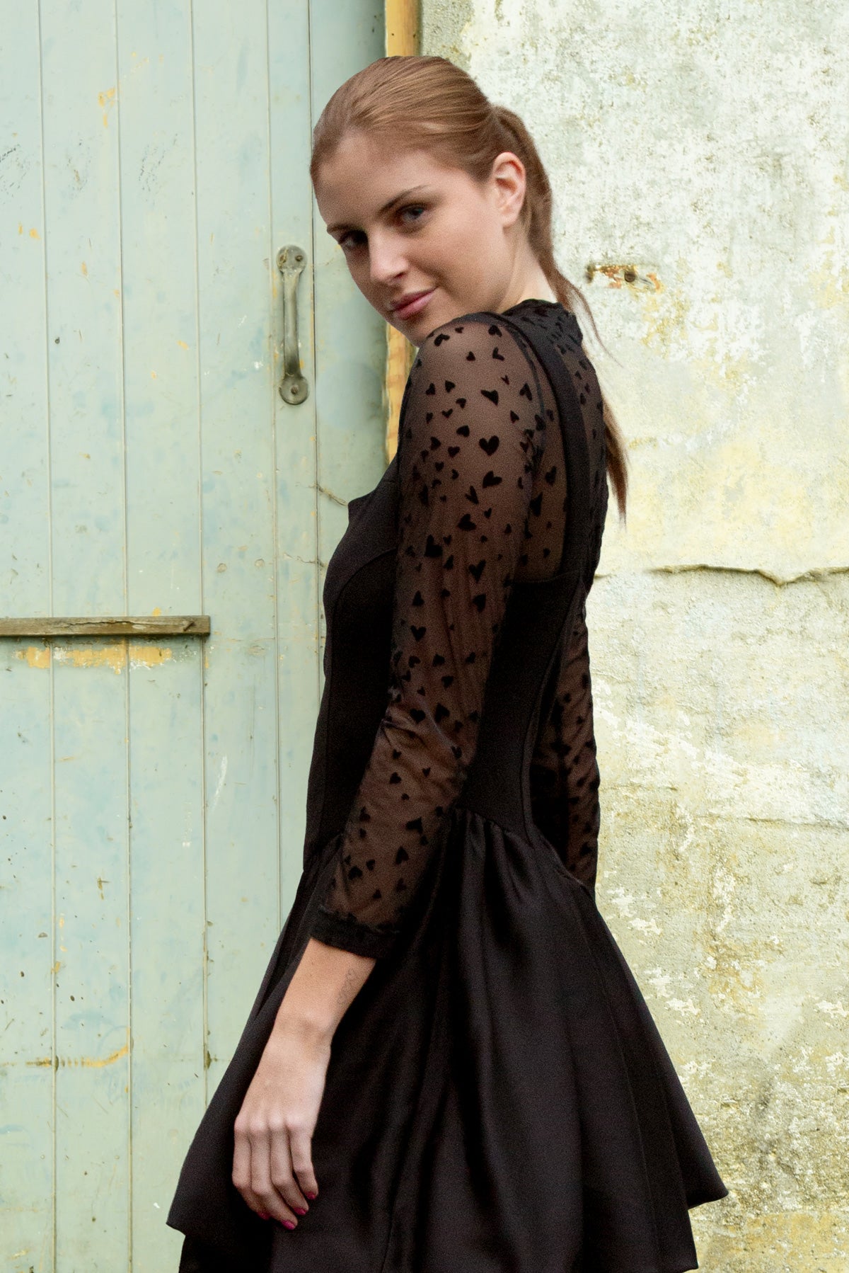 Coop Heart To Heart Top - Black Heart&#39;s Content