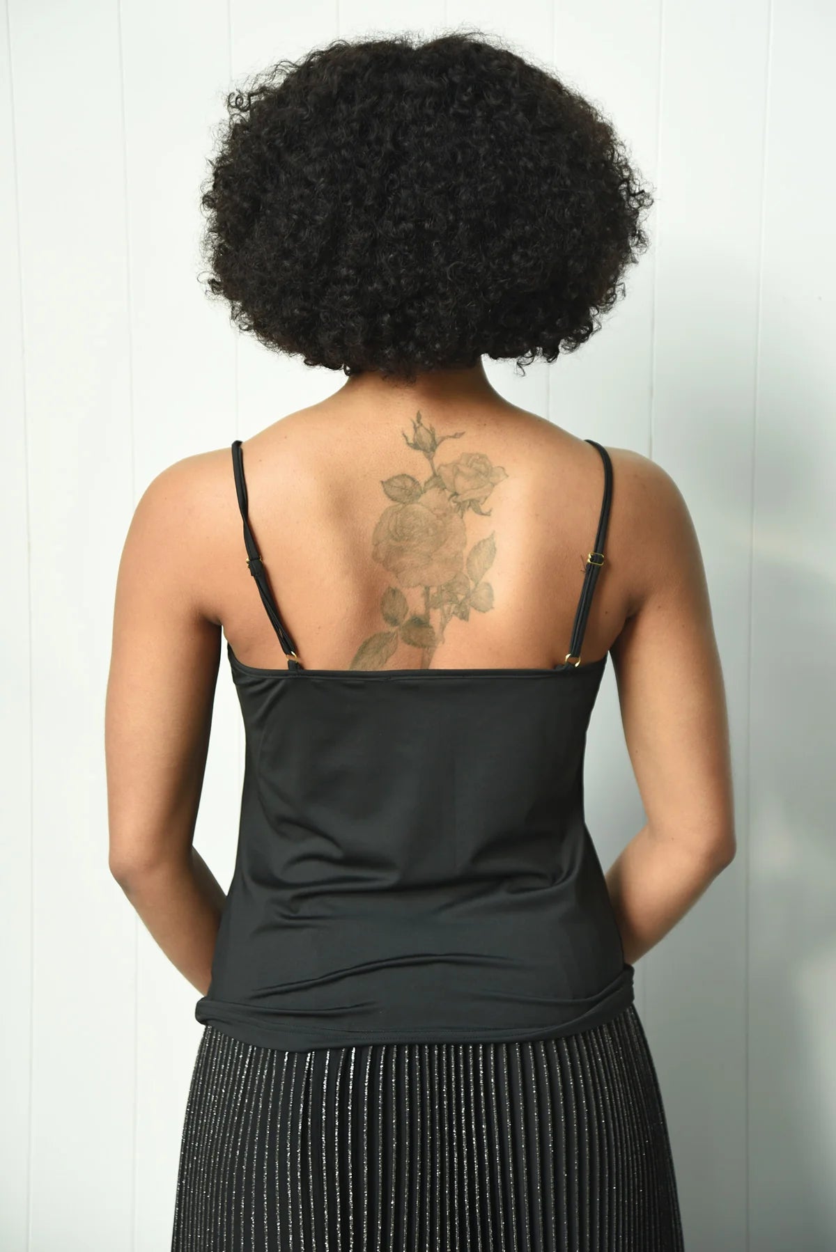 Coop Heart &amp; Camisole Cami - Black