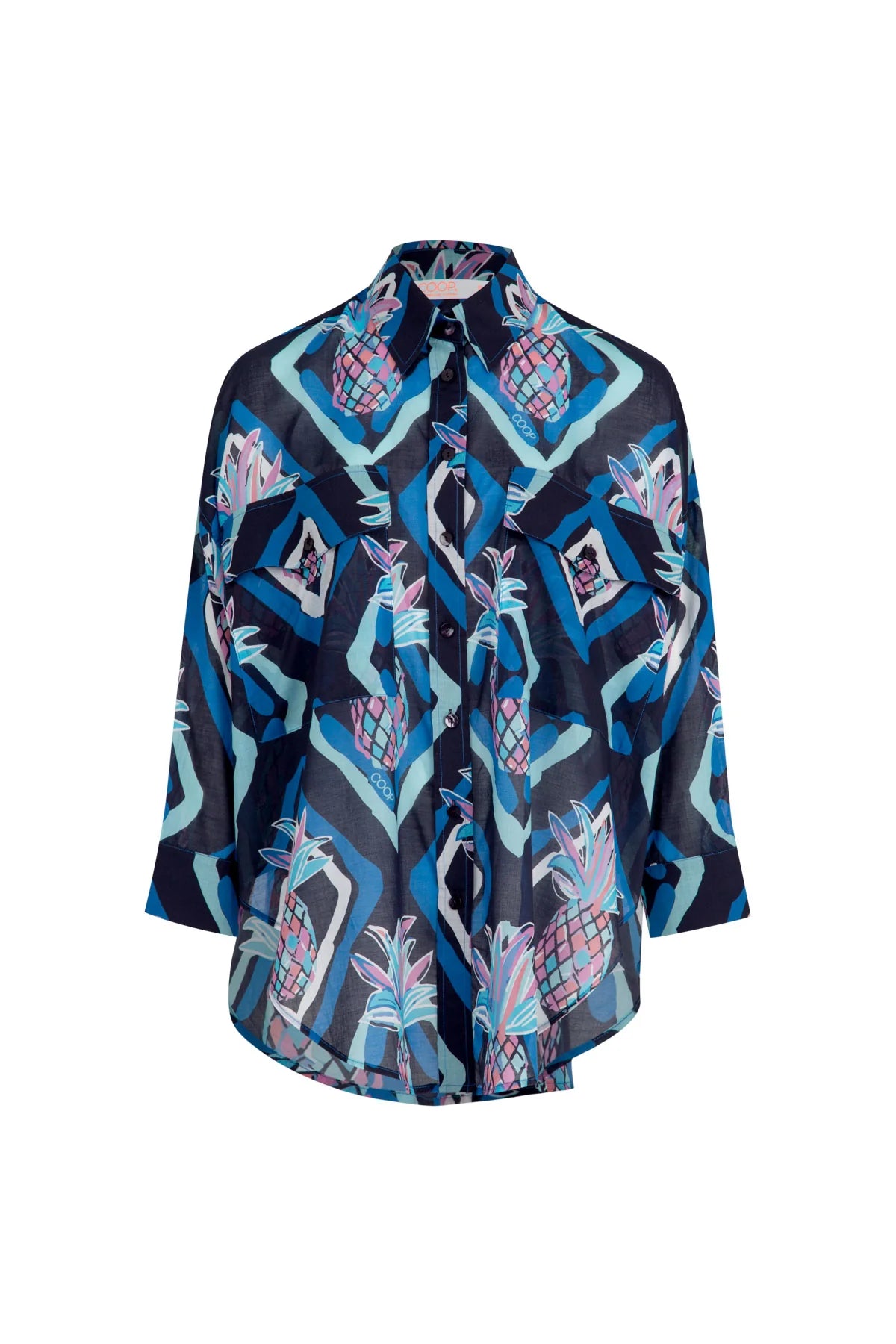 Coop Take It Easy Shirt - Navy Print