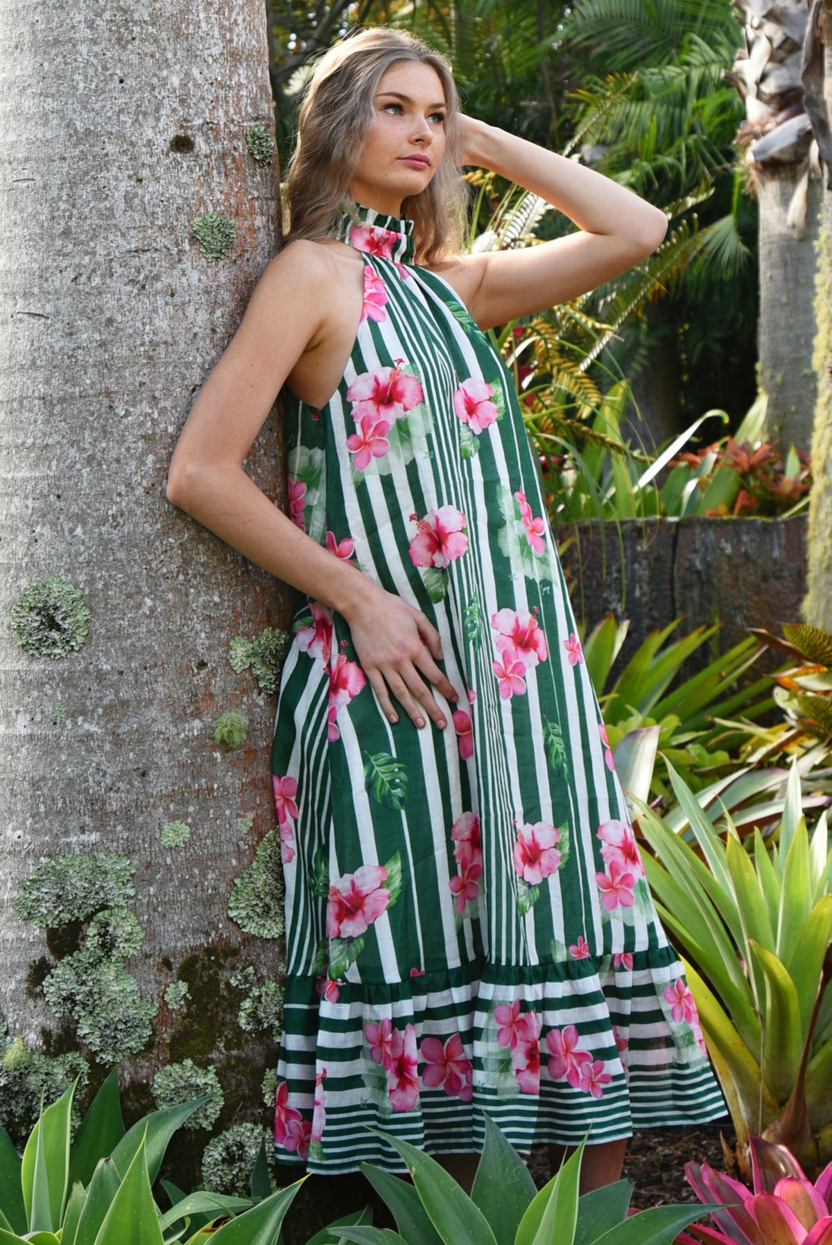 Coop Dress The Part Dress - Hibis Kiss Green