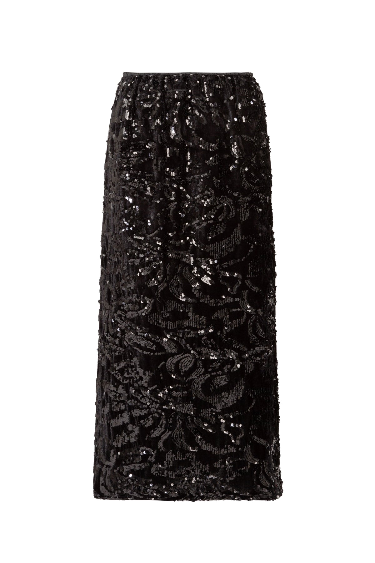 Coop Shimmy Shimmer Skirt - Black Dream Sequins
