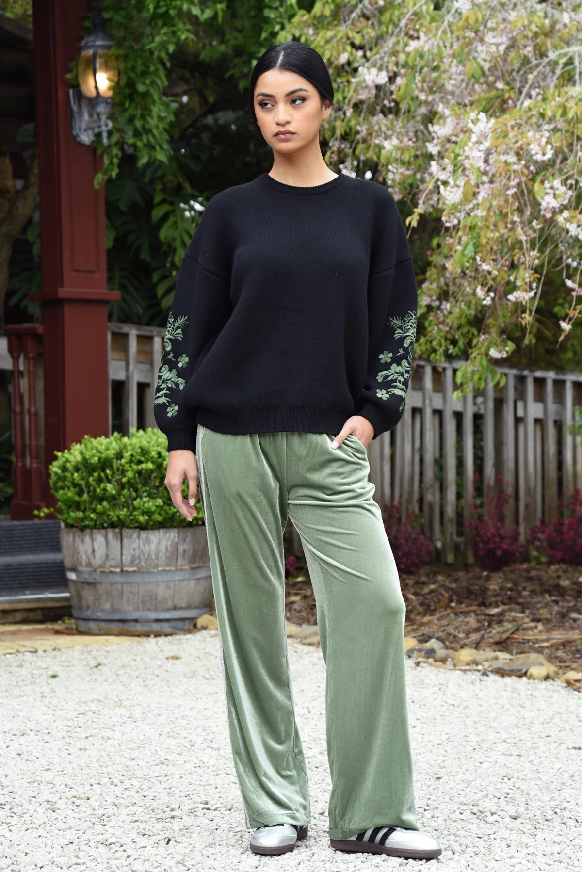 Coop Tracking Details Pants - Sage