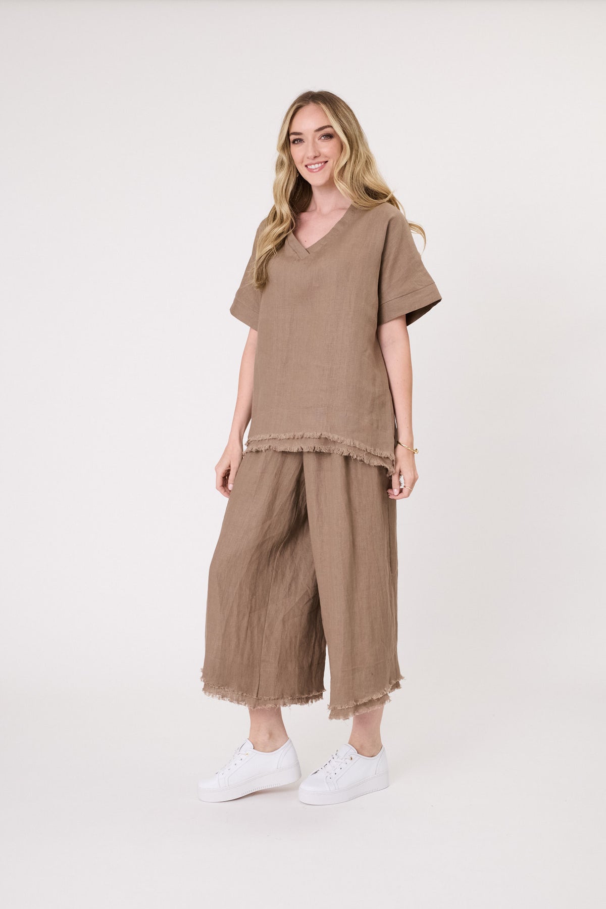 Lemon Tree Carola Top - Mocha