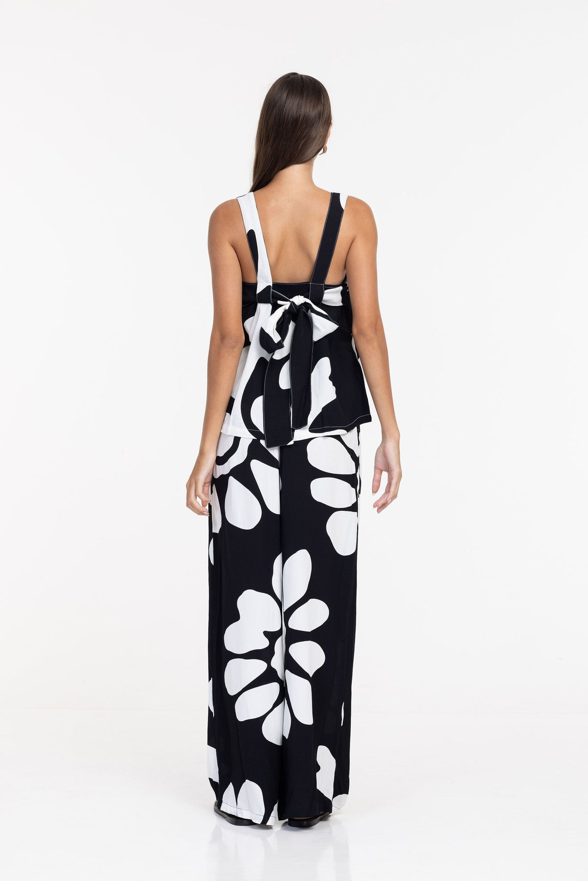 Blak Supreme Pant - Black/White Print