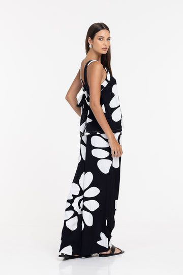 Blak Supreme Pant - Black/White Print