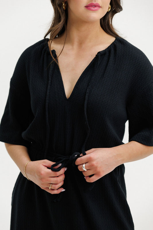 Home-Lee Cosette Dress - Black