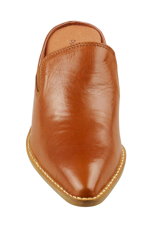 Django & Juliette Foyal Mule - Cognac Polish