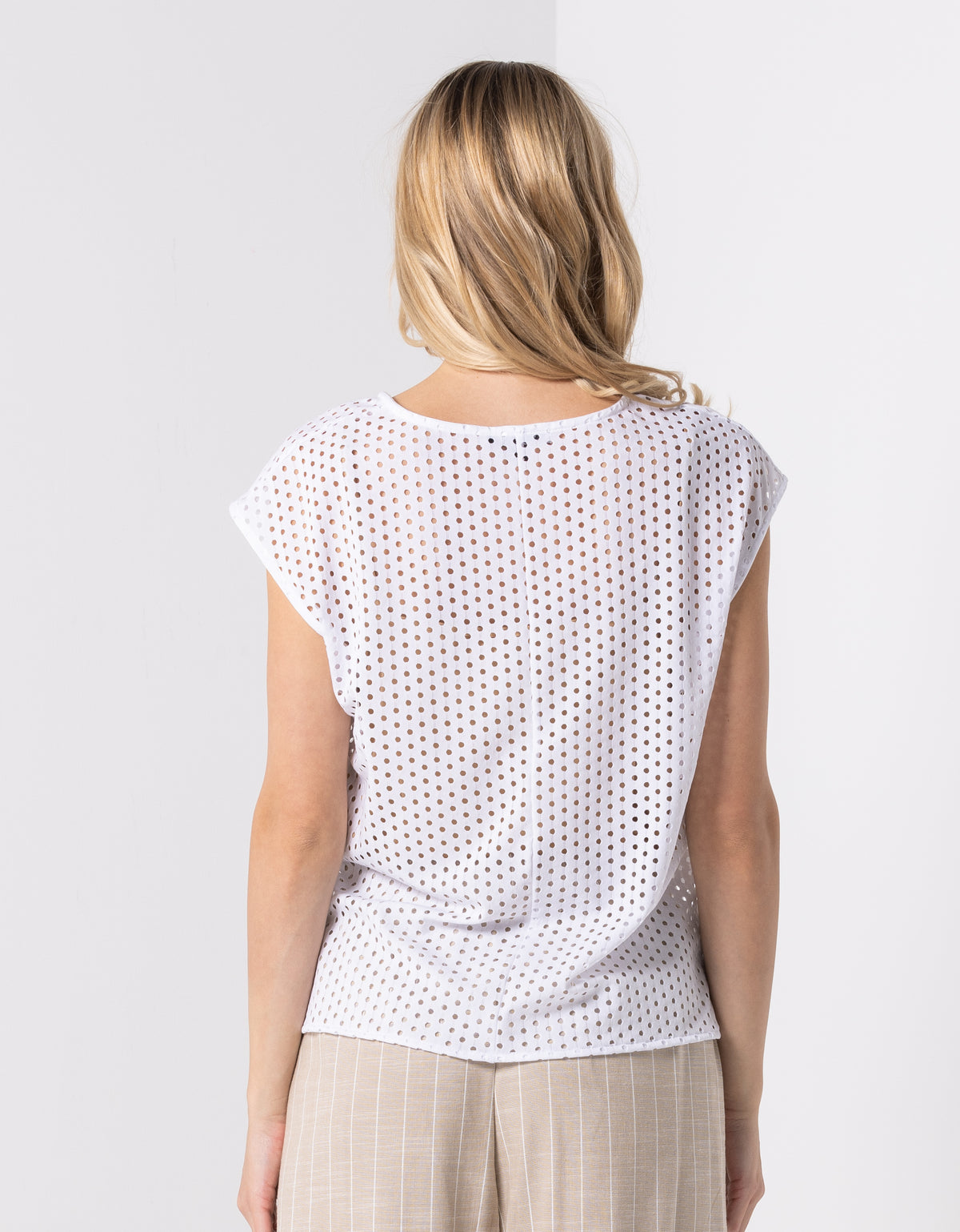 Dressed  Ingrid Top - White
