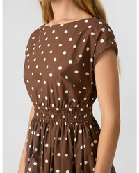 Stella + Gemma Dion Dress - Chocolate Spot