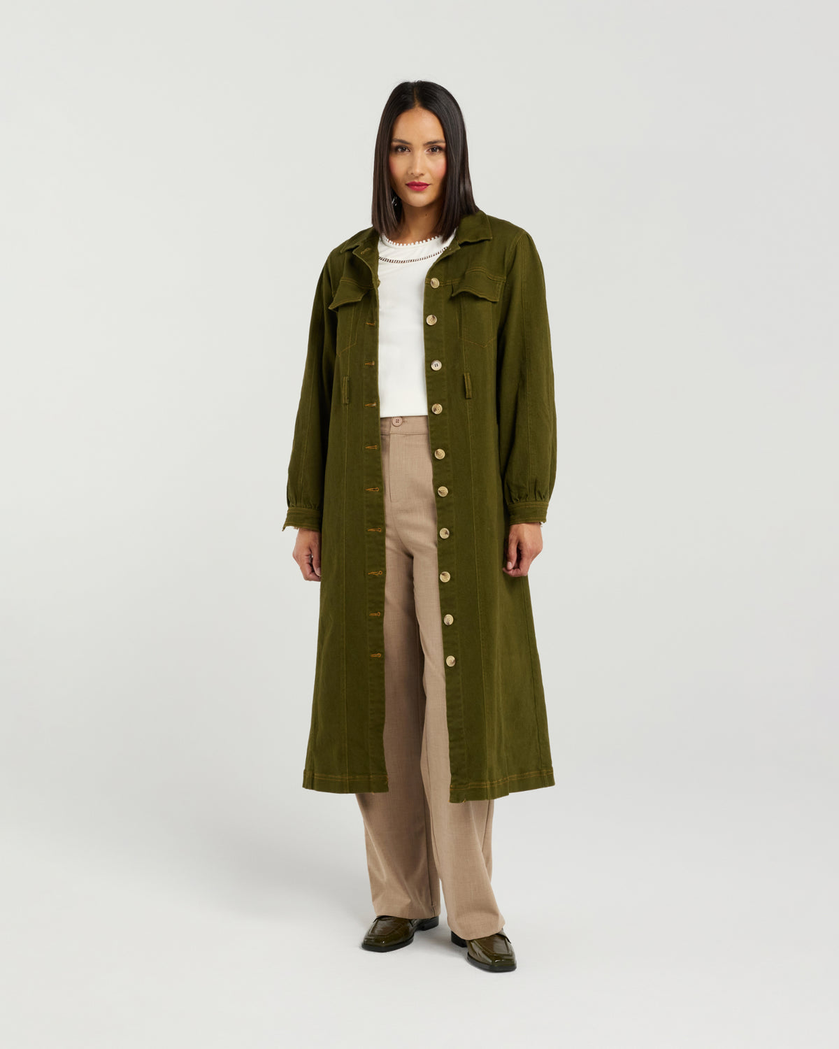 Et Alia Lydia Dress - Khaki