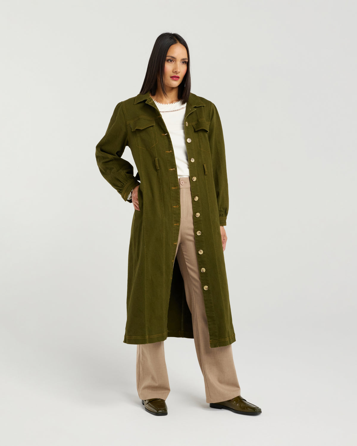 Et Alia Lydia Dress - Khaki