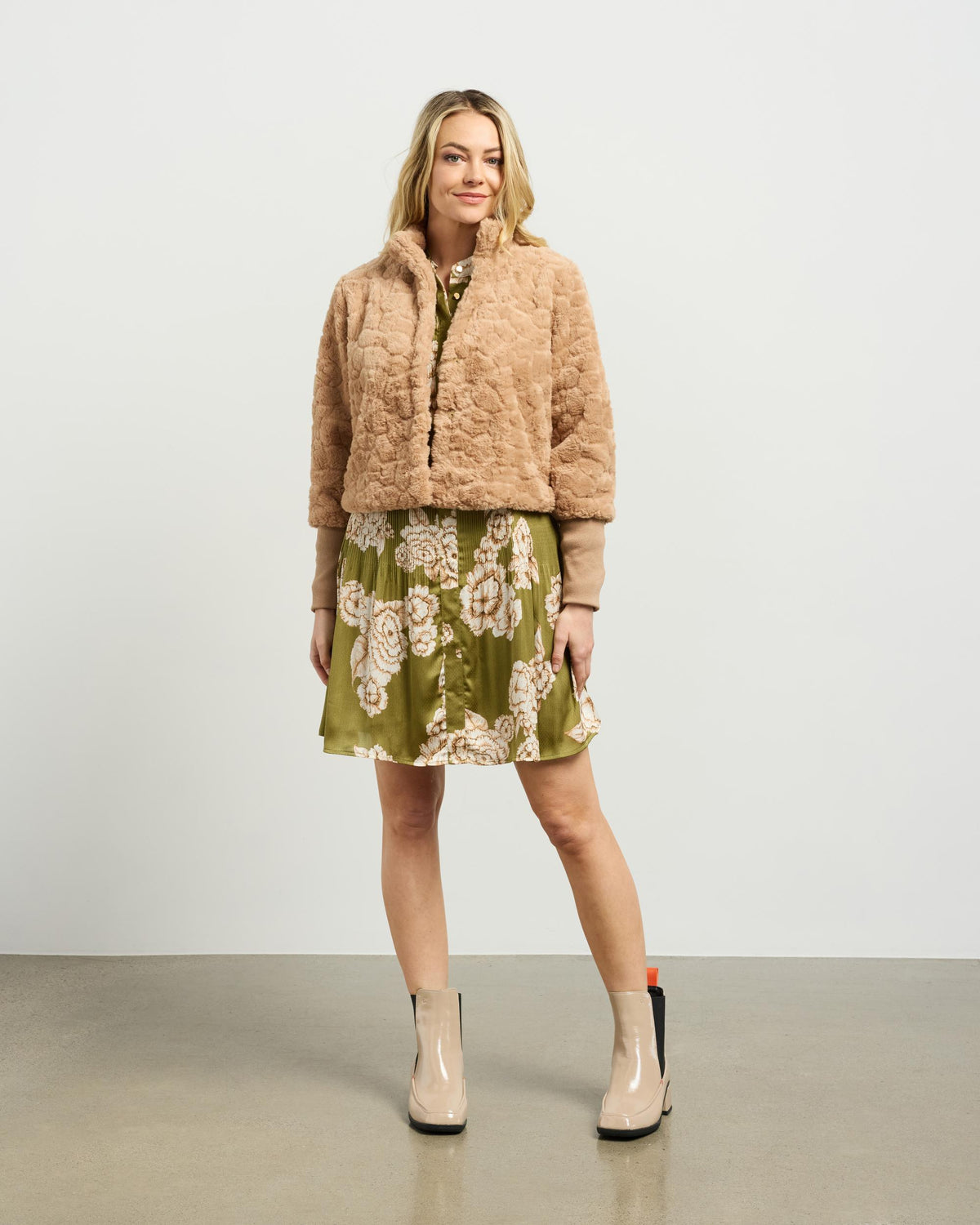 Et Alia Vintage Fur Jacket - Honey