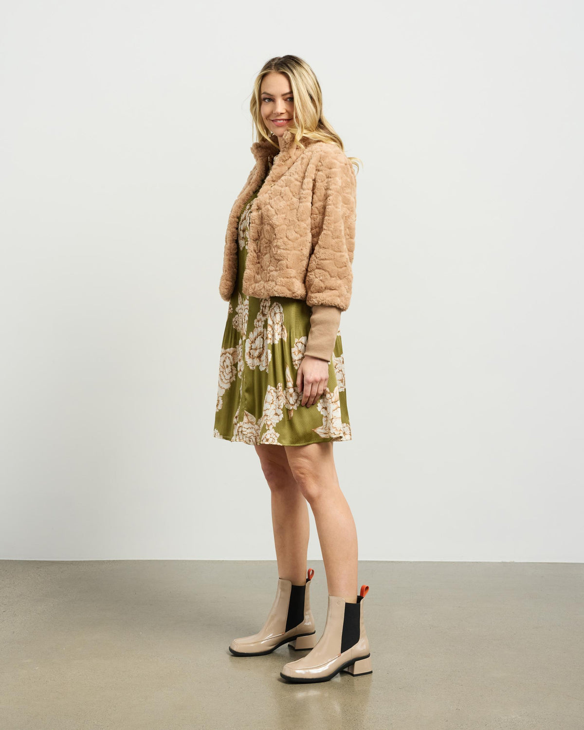 Et Alia Vintage Fur Jacket - Honey