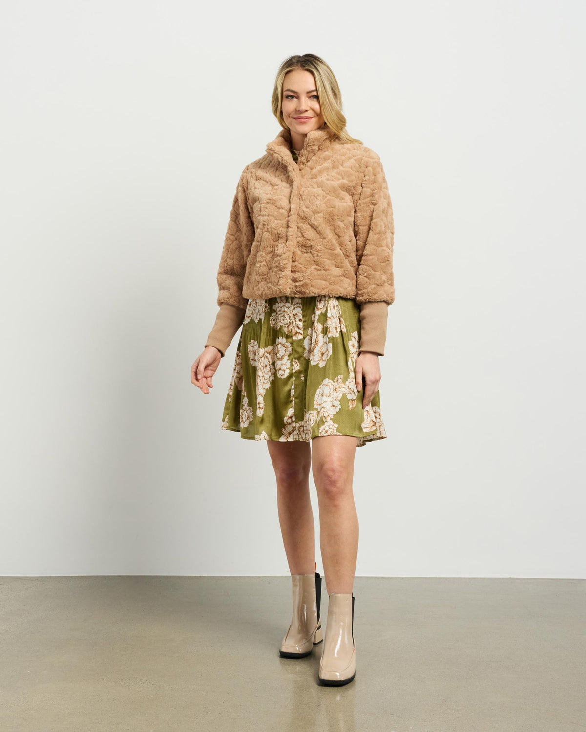 Et Alia Vintage Fur Jacket - Honey