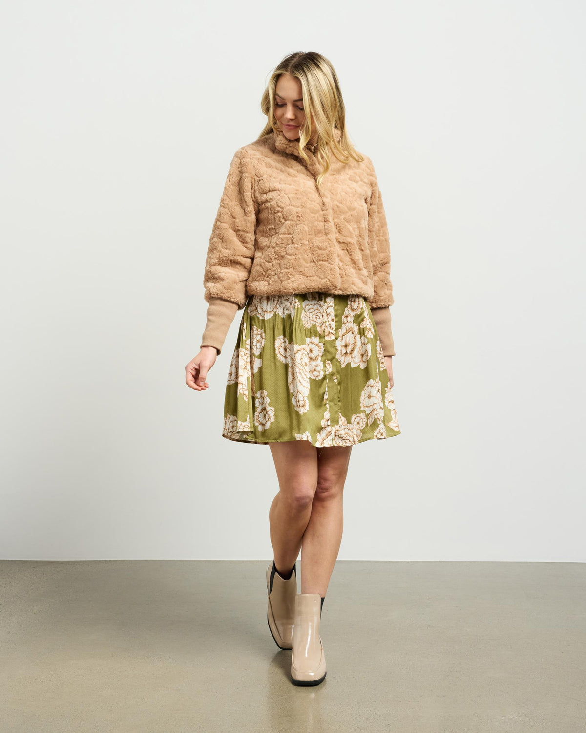 Et Alia Vintage Fur Jacket - Honey
