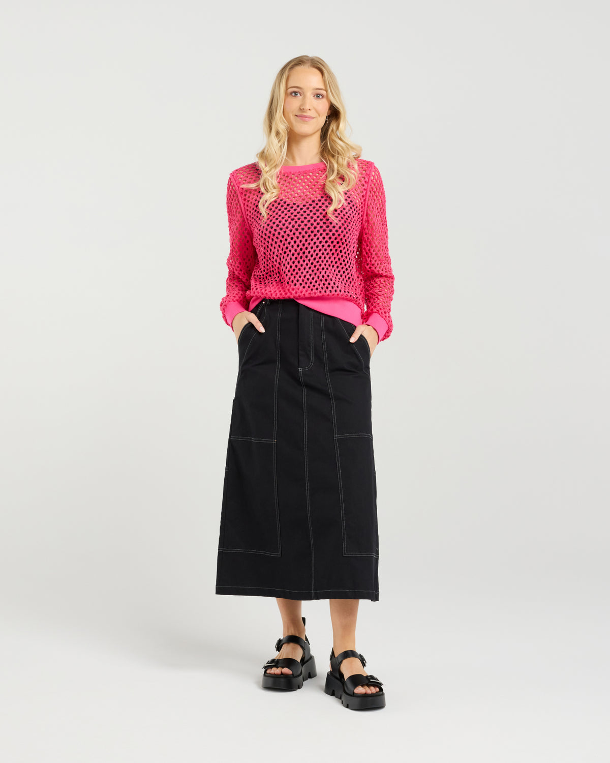 Et Alia Cleo Knit - Flamingo