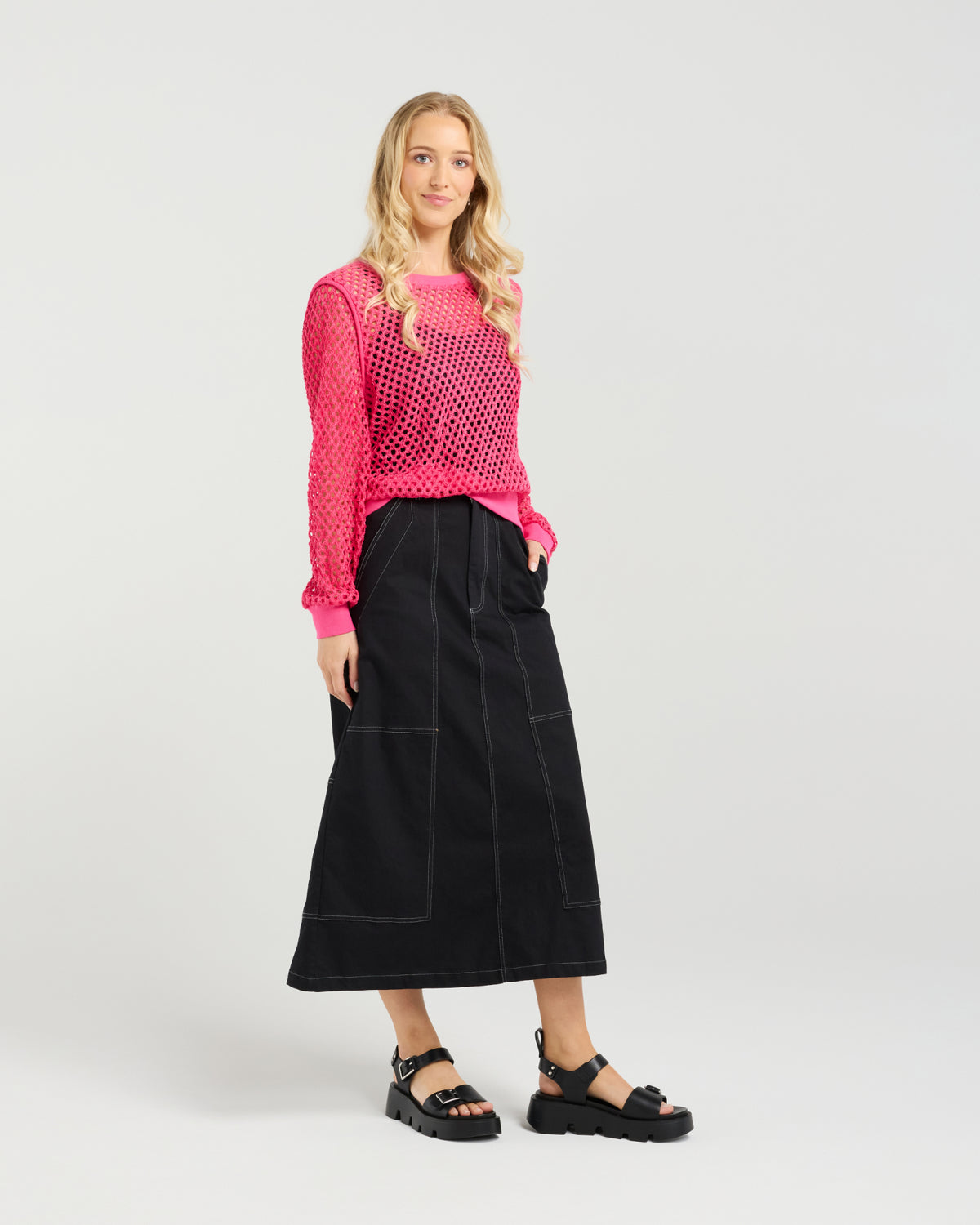 Et Alia Cleo Knit - Flamingo