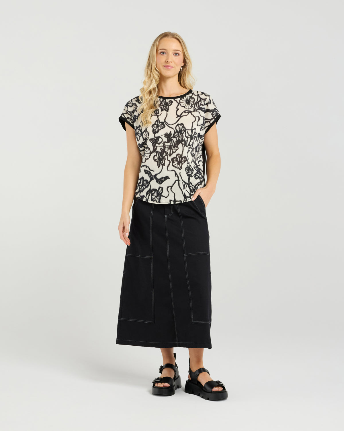 Et Alia Tatum Top - Street Blossoms